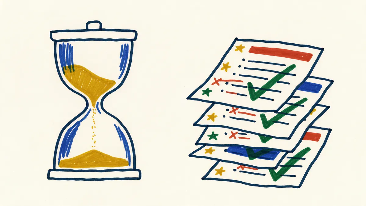 Como economizar horas corrigindo provas com 8 hábitos simples